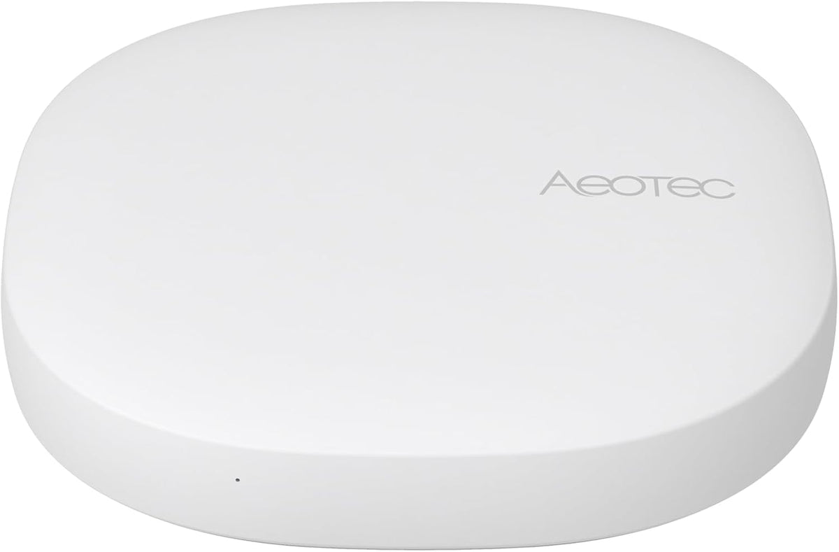 Aeotec Smart Home Hub, Z-Wave, Zigbee, Matter Gateway, Compatible with Alexa, Google Assistant, WiFi Hub
