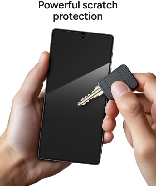ZAGG Fusion Samsung Galaxy S25 Ultra Screen Protector – Unbreakable Hybrid Polymer, Fingerprint Scanner Compatible, High-Definition Clarity, InvisibleShield, Easy Installation