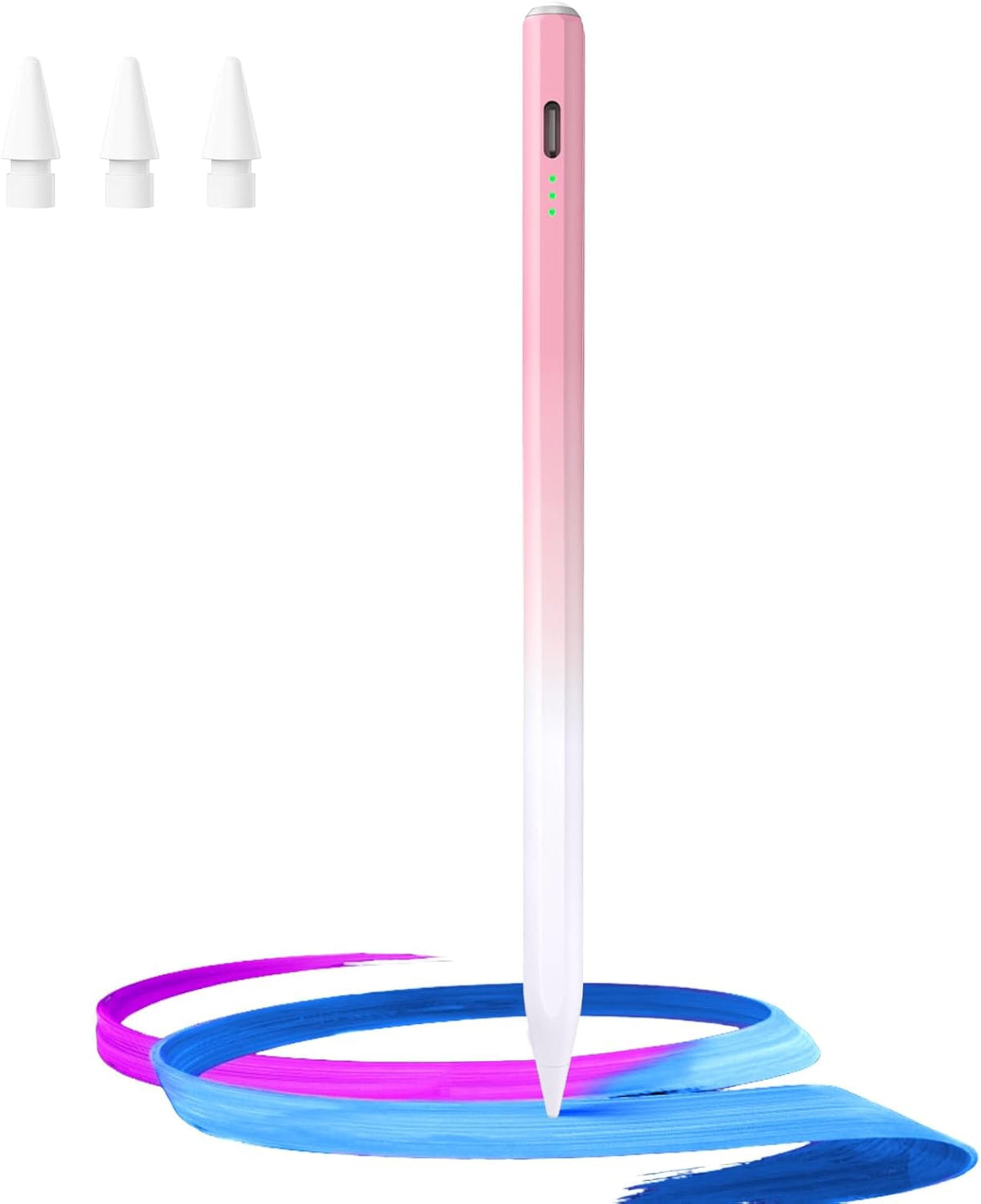 stylus-pen-for-ipad-(2018-2025)-13-mins-fast-charge-with-tilt-sensitivity-and-palm-rejection-for-various-ipad-models-white