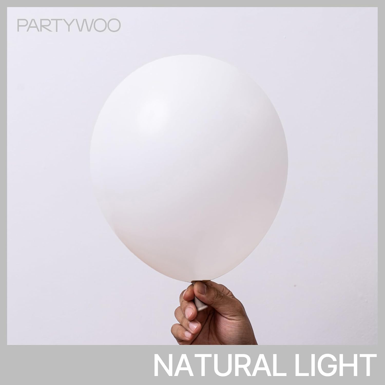 PartyWoo White Balloons 100 pcs 12 Inch Latex Helium Pastel White Balloons for Wedding Baby Shower Birthday Bridal Shower Graduation Engagement Princess Anniversary Party Decorations White-Y13