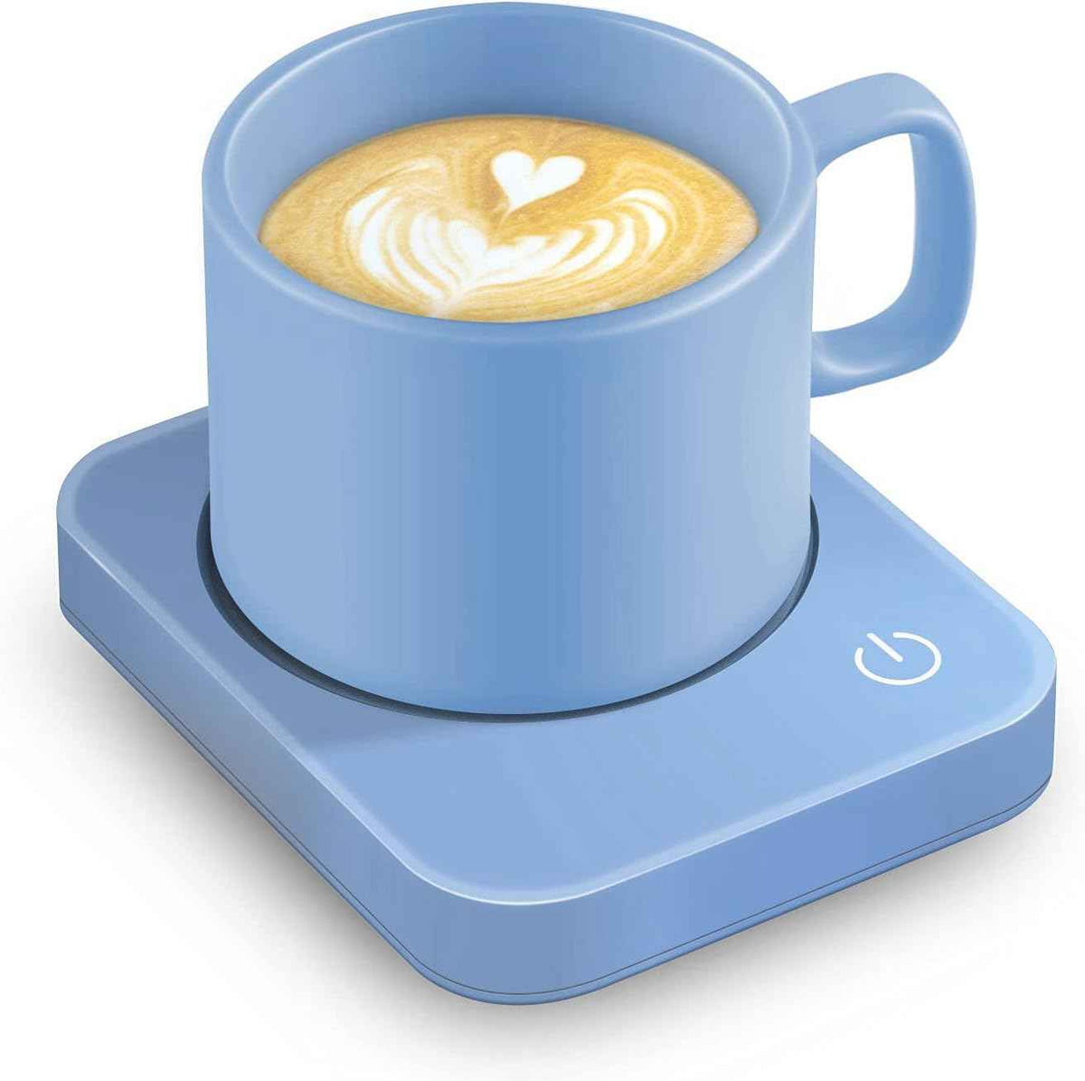 VOBAGA Coffee Mug Warmer for Desk with Auto Shut Off & 3-Temp Settings, Coffee Cup Warmer with Smart Safety Alert Home Office Accessory, Perfect for Coffee, Tea, Milk (No Mug)