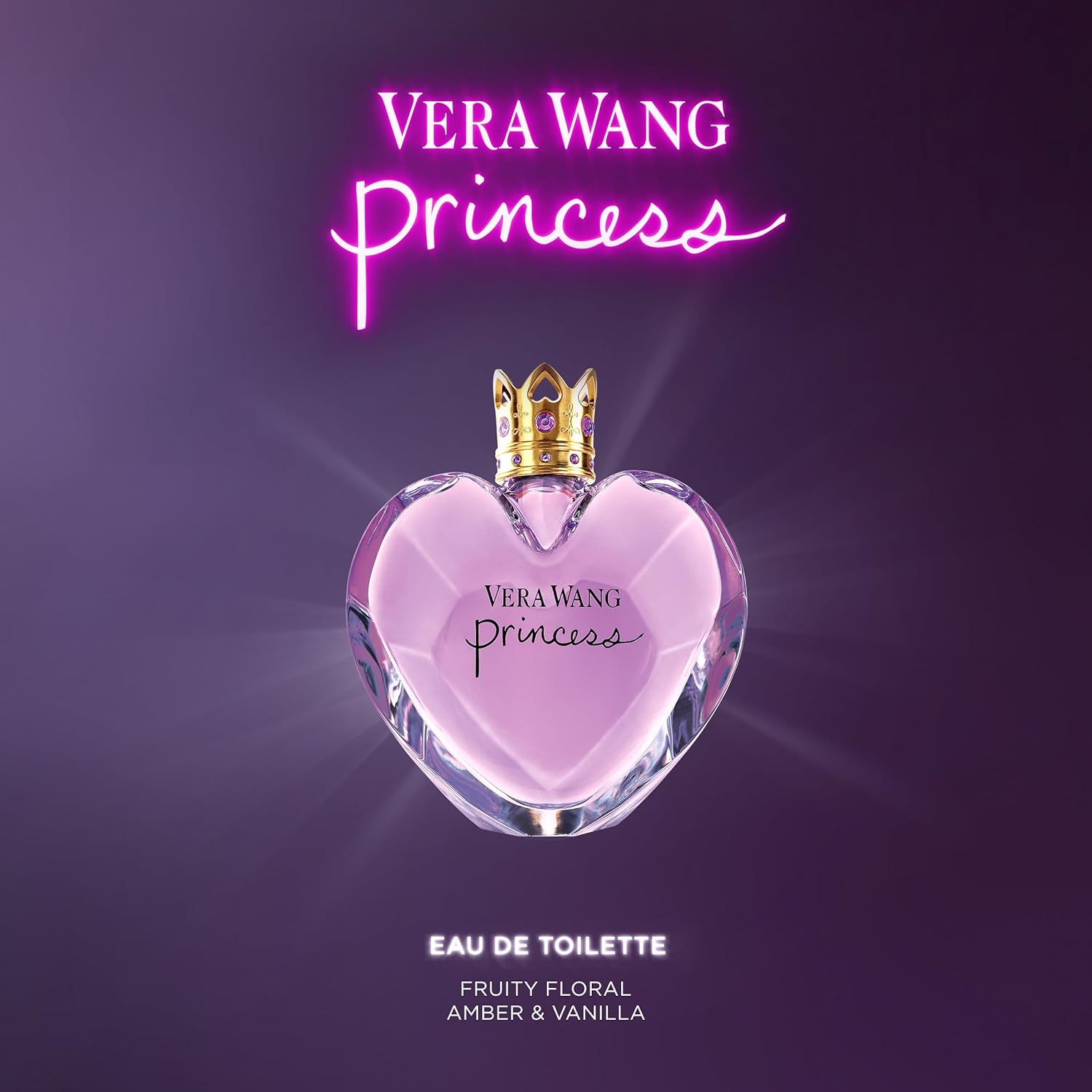 Vera Wang Princess by Vera Wang, Eau De Toilette Perfume for Women, 3.4 Fl Ounce