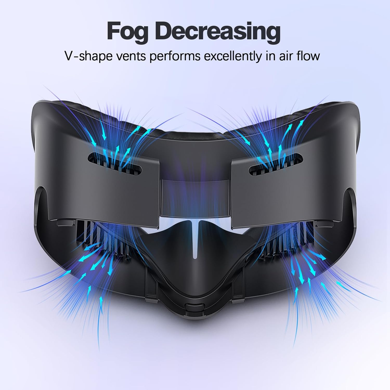 VZNEK Face Cover Pad for Oculus Quest 3, Sweat-Proof PU Foam Cushion for Meta Quest 3, Compatible with Oculus Quest 3 Original Spacer (for Quest 3)