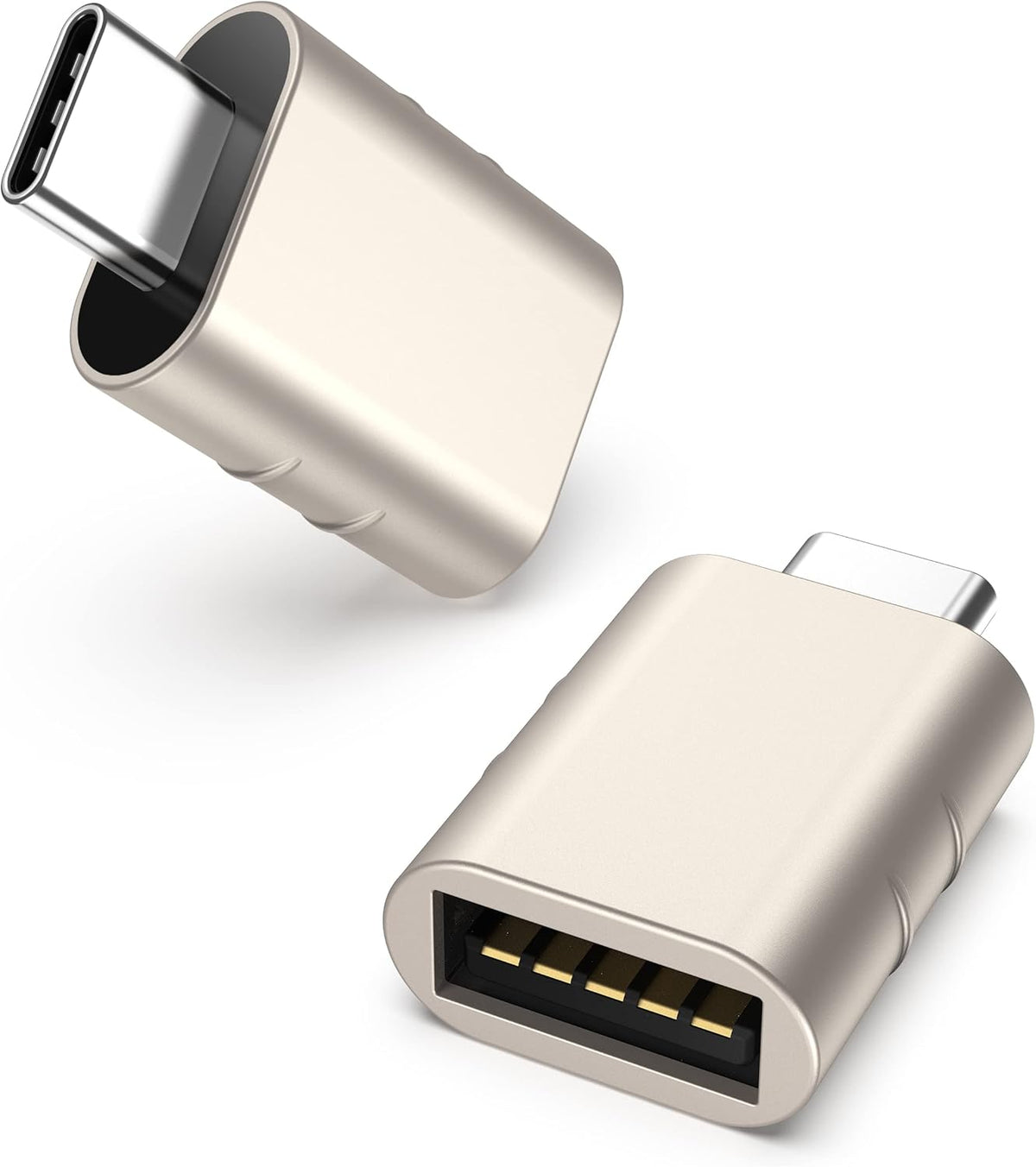syntech usb c to usb adapter pack of 2 space grey thunderbolt 4 compatible with macbook pro air surface ipad