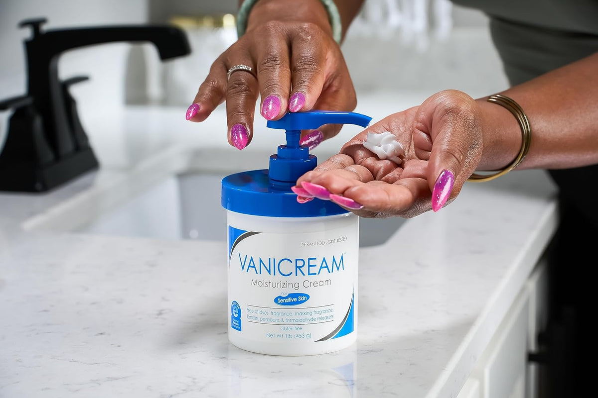 Vanicream 16 fl oz Moisturizing Skin Cream with Pump Dispenser - Sensitive Skin Formula