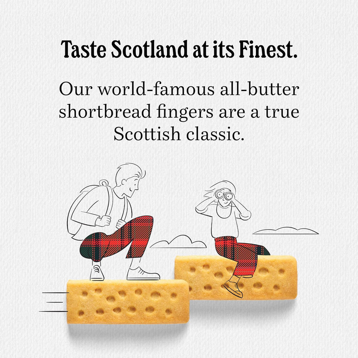Walkers shortbread fingers, pure butter shortbread cookies, 1.4 oz, pack of 24, 24 units
